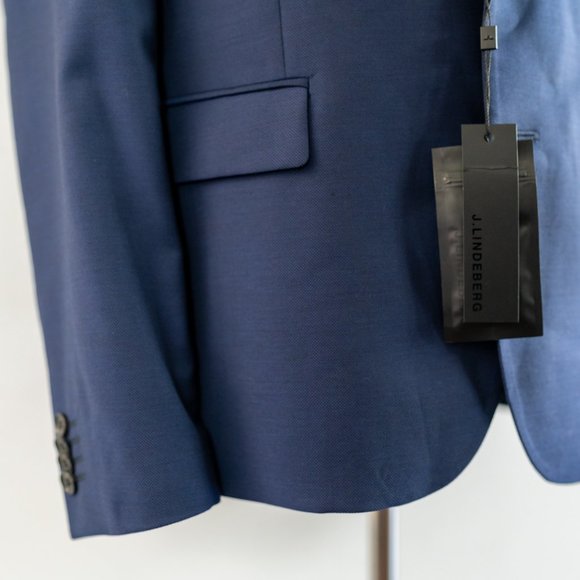 J. Lindeberg Hopper Soft Blueberry "Combat" Blazer - Picture 7 of 16